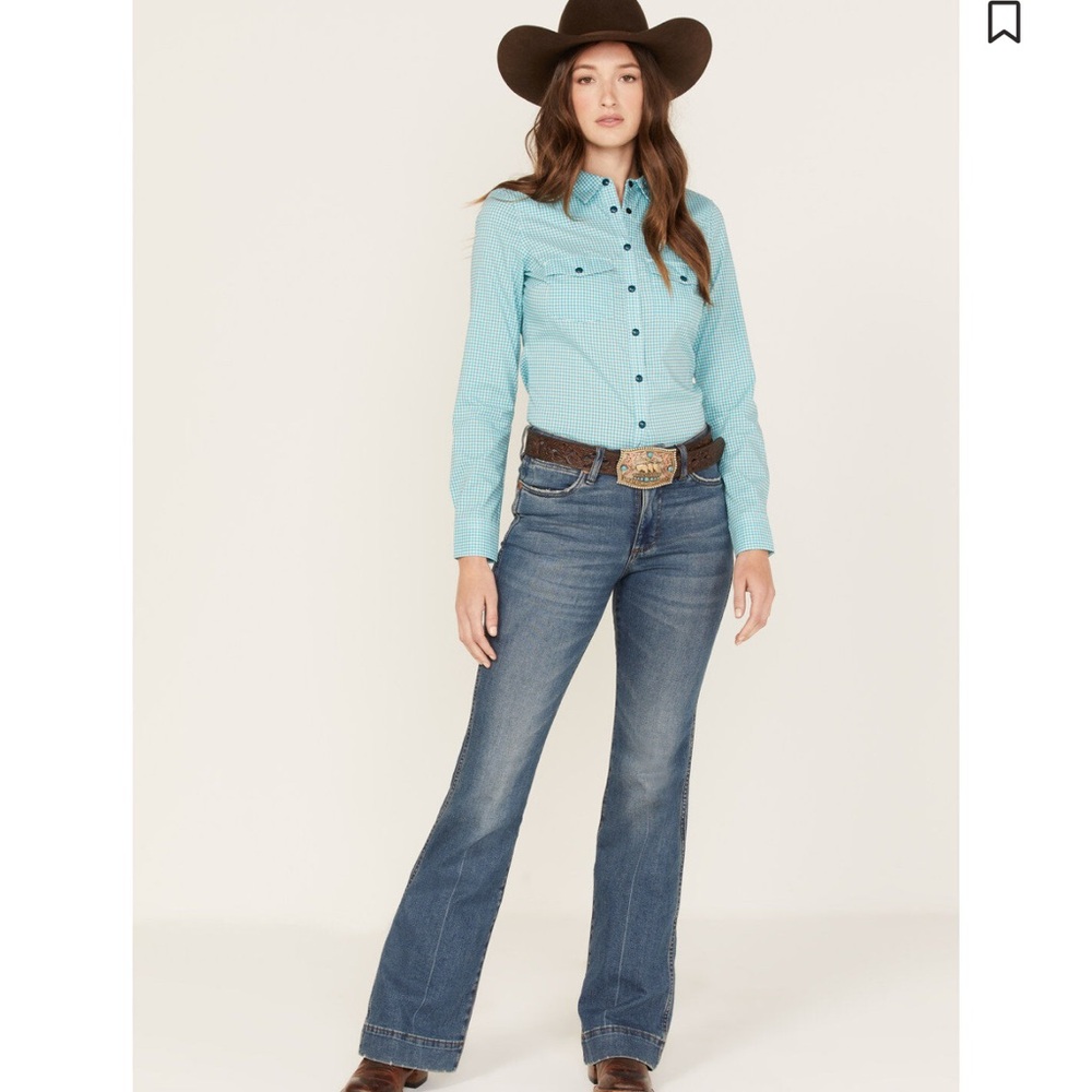 WRANGLER RETRO WOMEN'S VINTAGE MEDIUM SHELBY TROUSER JEANS